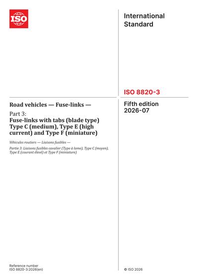 Standards PDF Cover Page
