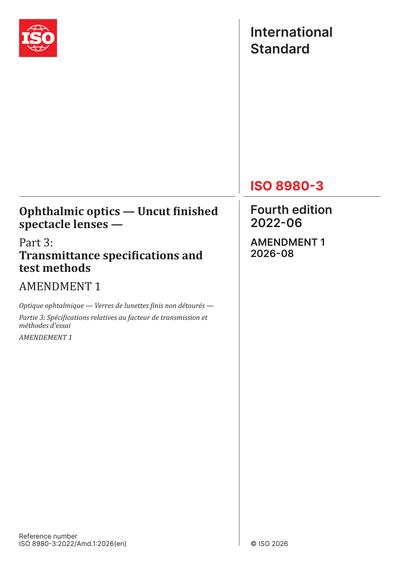 Standards PDF Cover Page