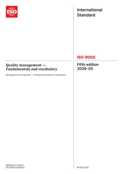 Standards PDF Cover Page