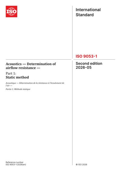 Standards PDF Cover Page