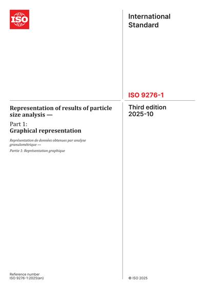 Standards PDF Cover Page