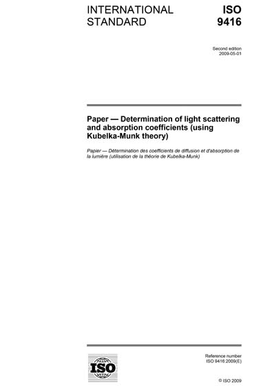 Standards PDF Cover Page
