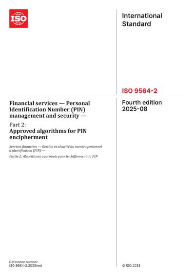Standards PDF Cover Page