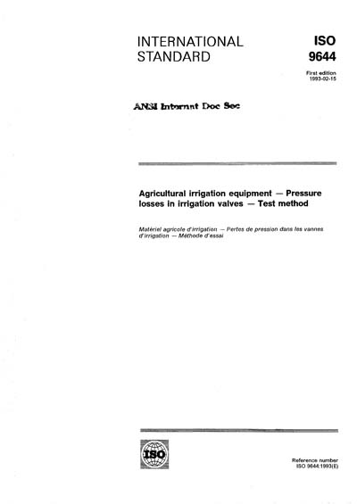 Standards PDF Cover Page