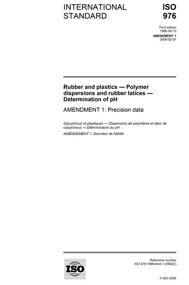 Standards PDF Cover Page