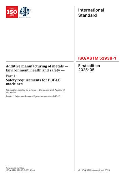 Standards PDF Cover Page