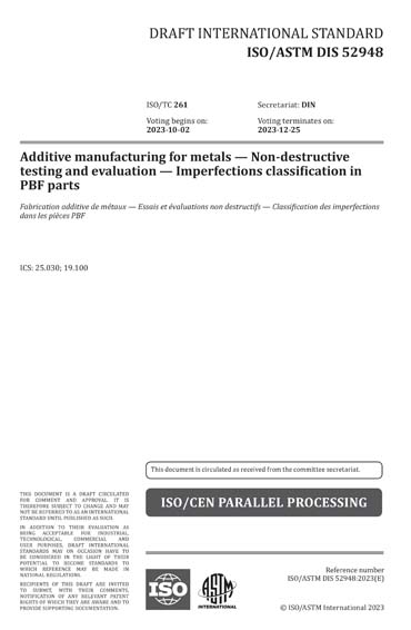 Standards PDF Cover Page