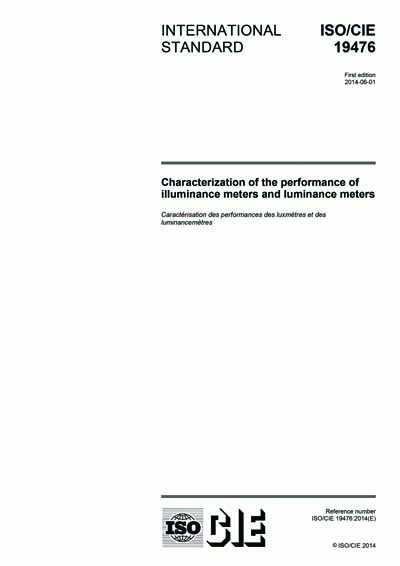 Standards PDF Cover Page