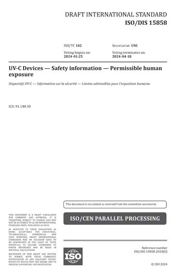 Standards PDF Cover Page