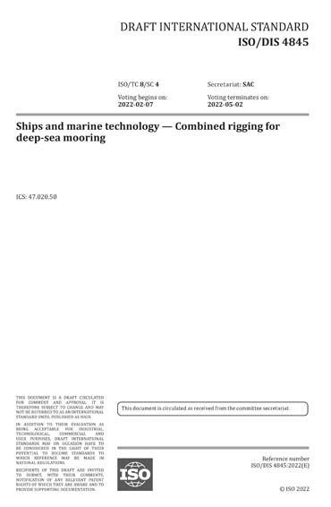Standards PDF Cover Page