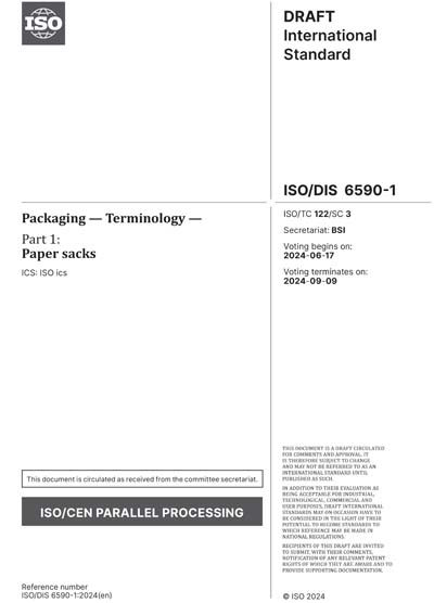 Standards PDF Cover Page