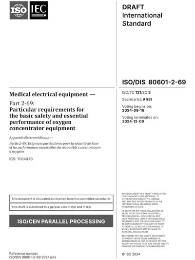 Standards PDF Cover Page