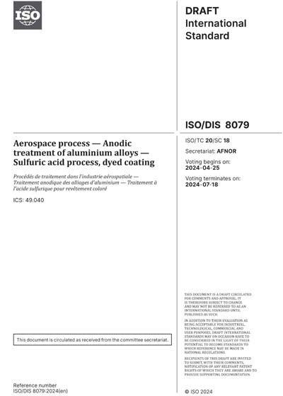 Standards PDF Cover Page