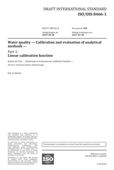 Standards PDF Cover Page