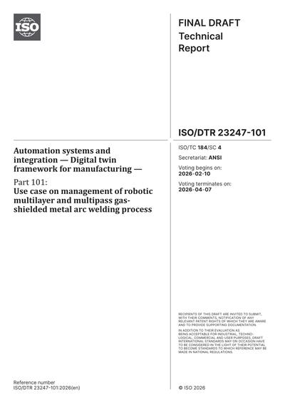 Standards PDF Cover Page