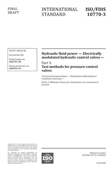 Standards PDF Cover Page