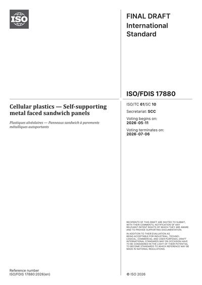 Standards PDF Cover Page