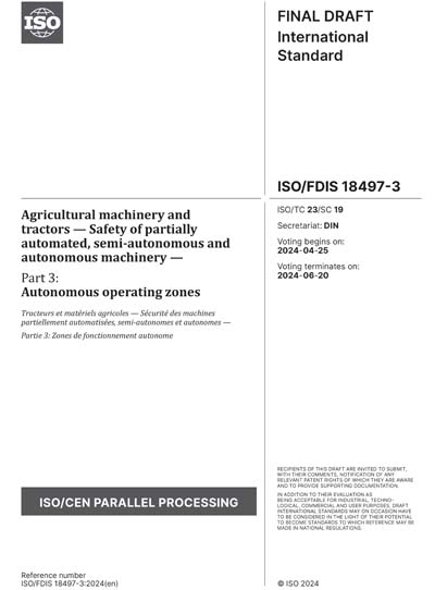 Standards PDF Cover Page