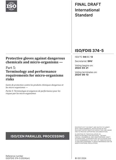 Standards PDF Cover Page