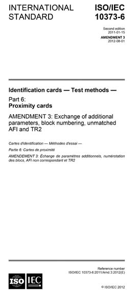 Standards PDF Cover Page