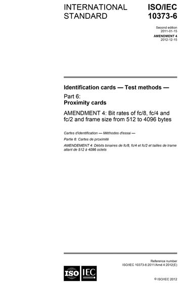 Standards PDF Cover Page