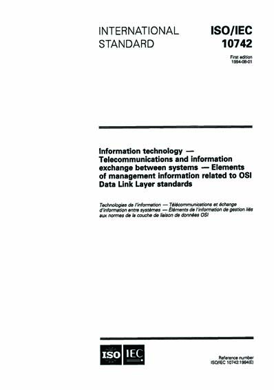 Standards PDF Cover Page
