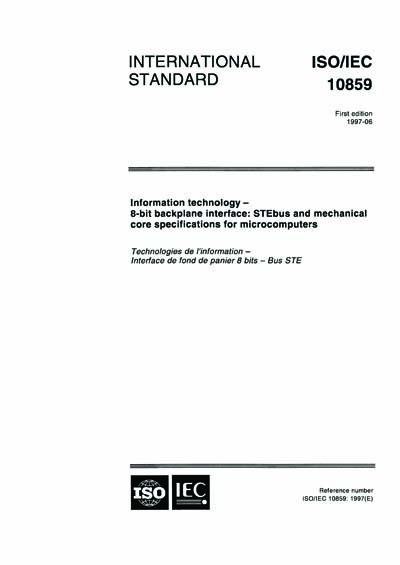 Standards PDF Cover Page