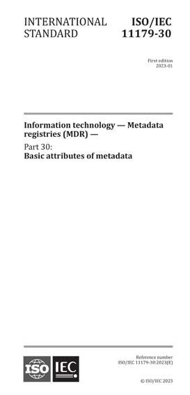Standards PDF Cover Page