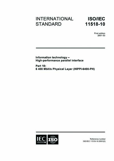 Standards PDF Cover Page