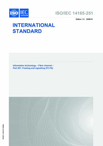 Standards PDF Cover Page