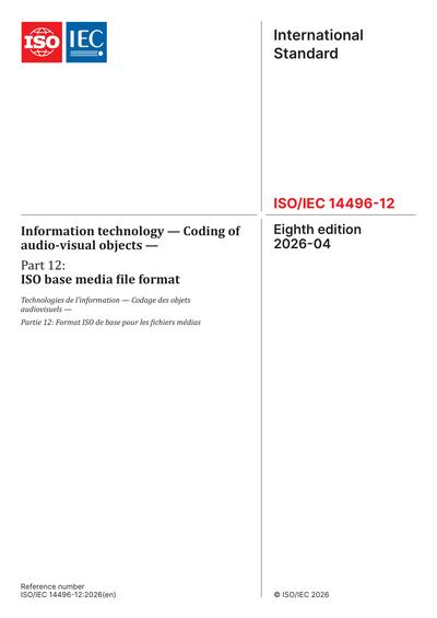 Standards PDF Cover Page