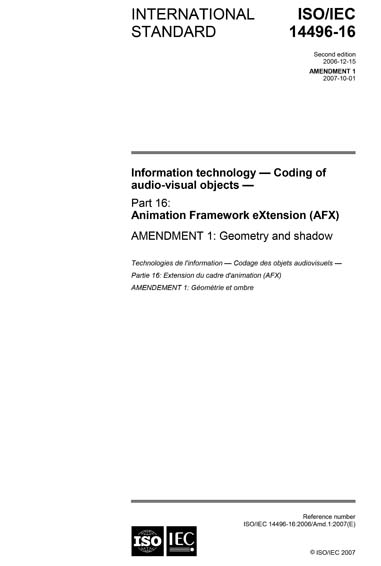 Standards PDF Cover Page