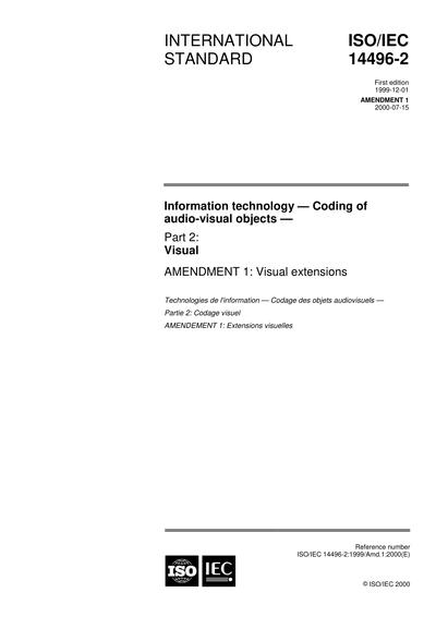 Standards PDF Cover Page