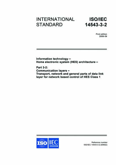 Standards PDF Cover Page
