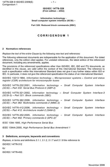 Standards PDF Cover Page