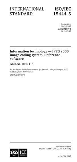 Standards PDF Cover Page