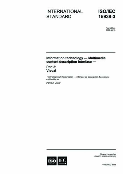 Standards PDF Cover Page
