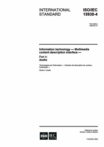 Standards PDF Cover Page
