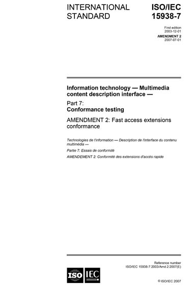 Standards PDF Cover Page