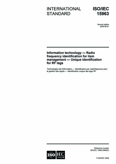 Standards PDF Cover Page