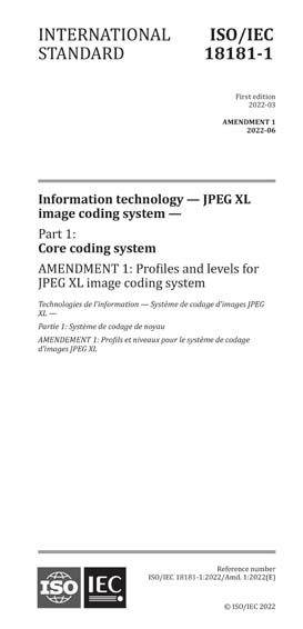 Standards PDF Cover Page