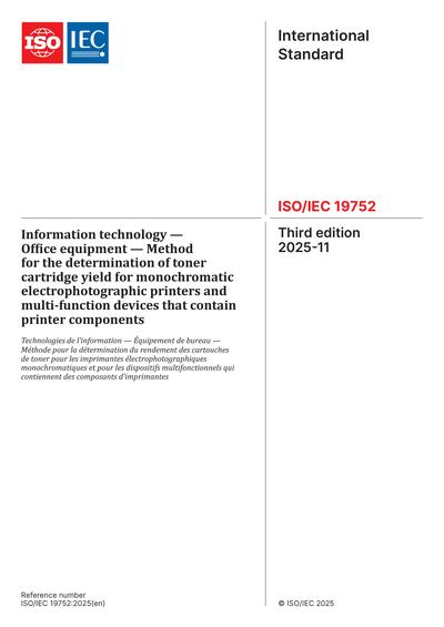 Standards PDF Cover Page
