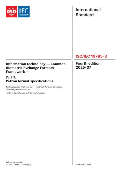 Standards PDF Cover Page