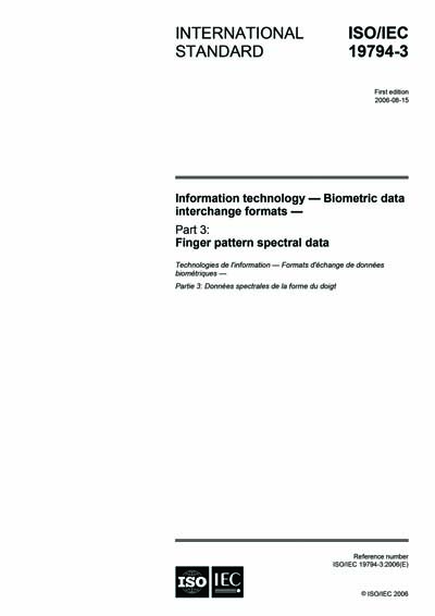 Standards PDF Cover Page