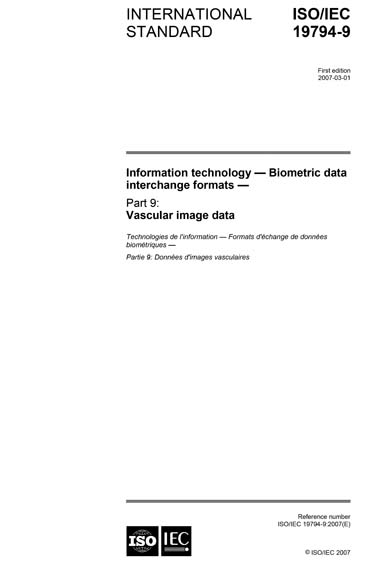 Standards PDF Cover Page