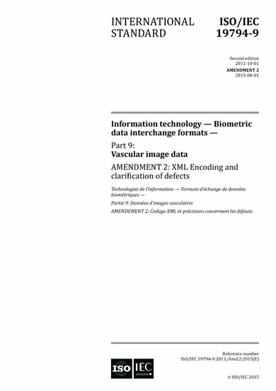 Standards PDF Cover Page