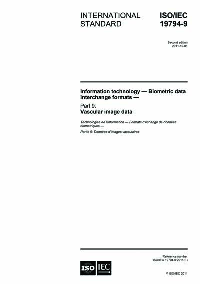 Standards PDF Cover Page