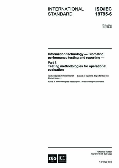Standards PDF Cover Page