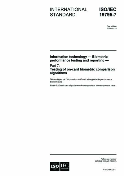 Standards PDF Cover Page
