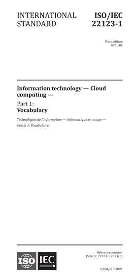 Standards PDF Cover Page